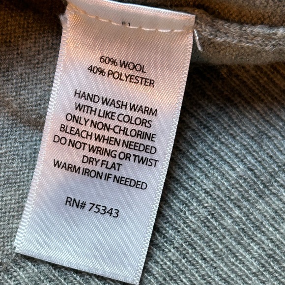 Mark Law Men’s Colorblock Wool Blend Sweater - Picture 6 of 10